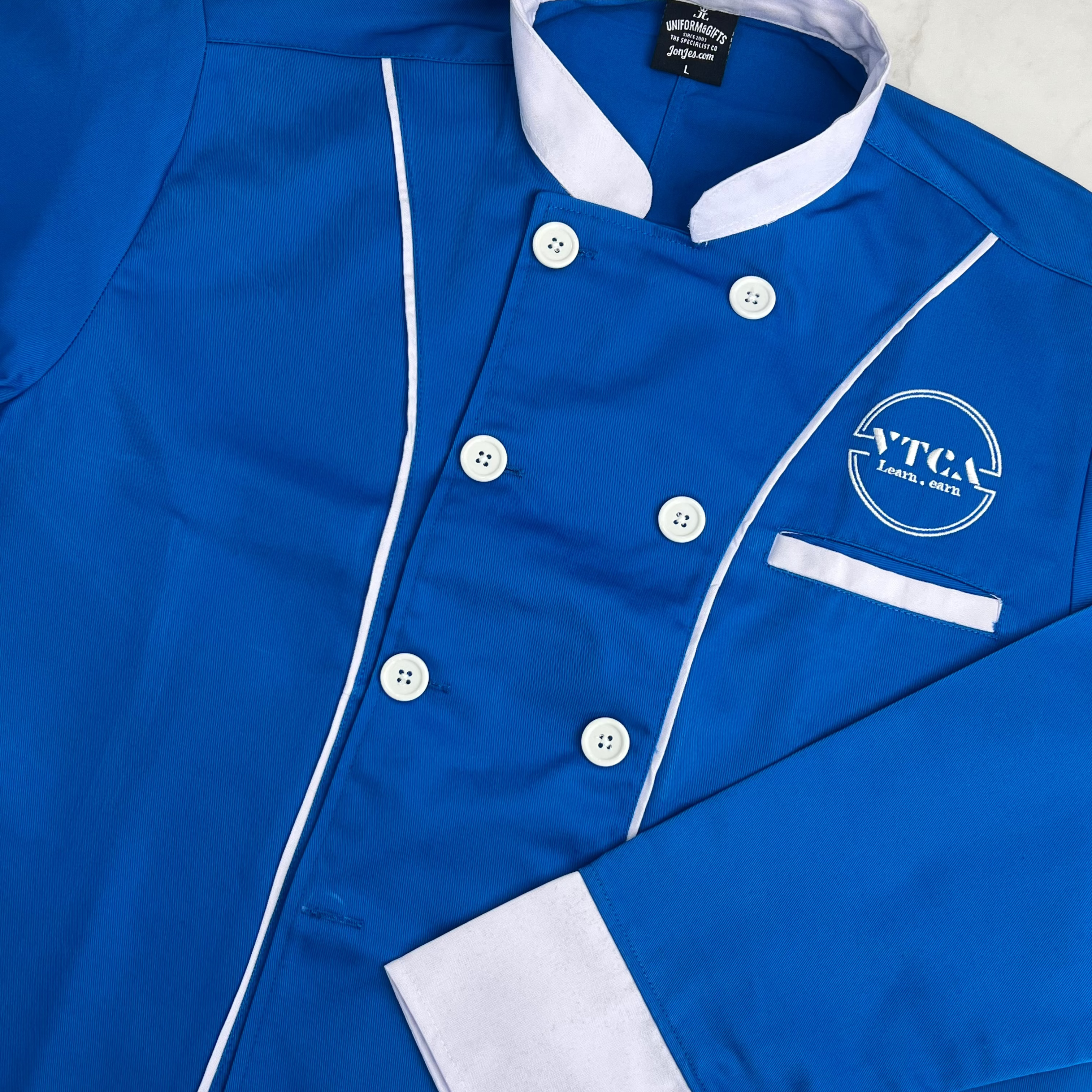 Custom Long Sleeve Chef Jacket