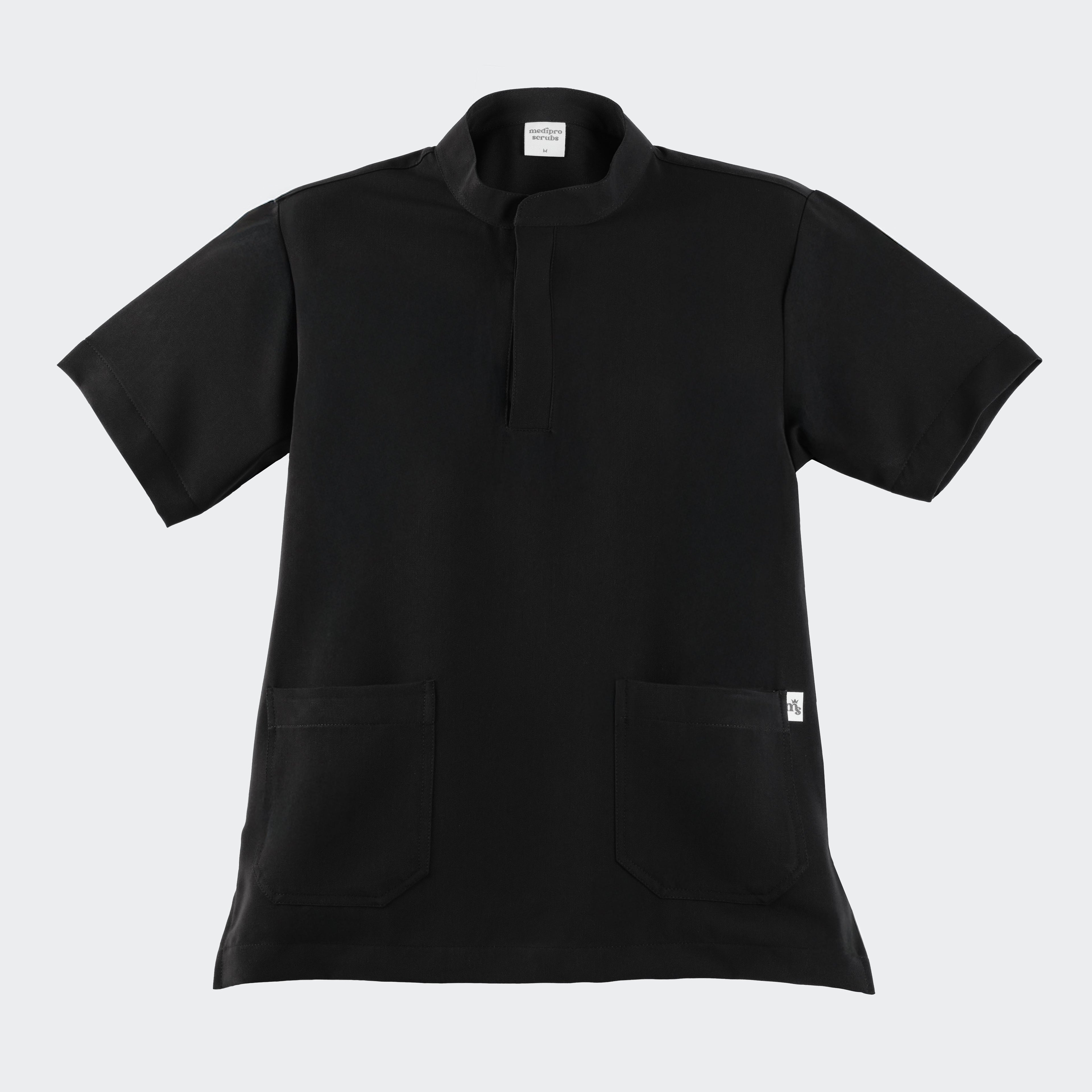 Mandarin Collar Medical Scrub Top
