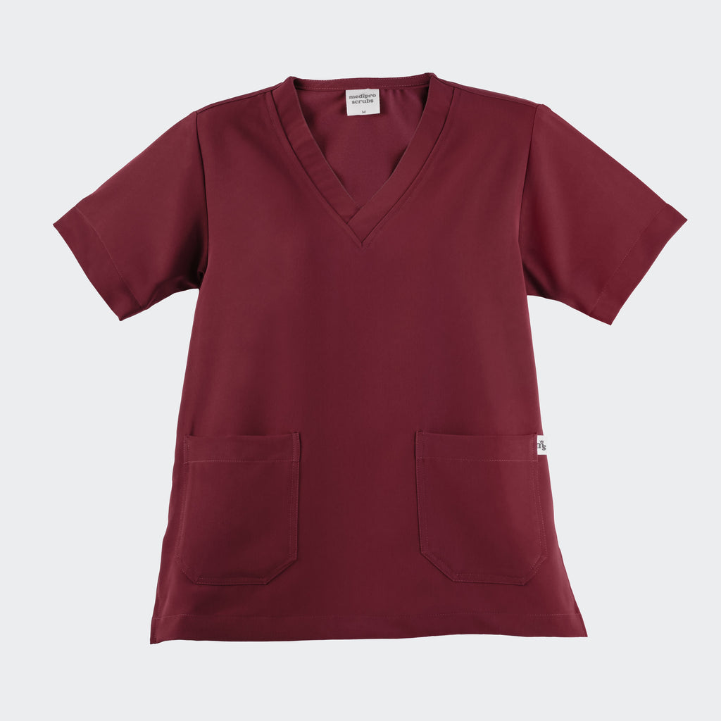 Premium V-Neck Medical Scrub Top